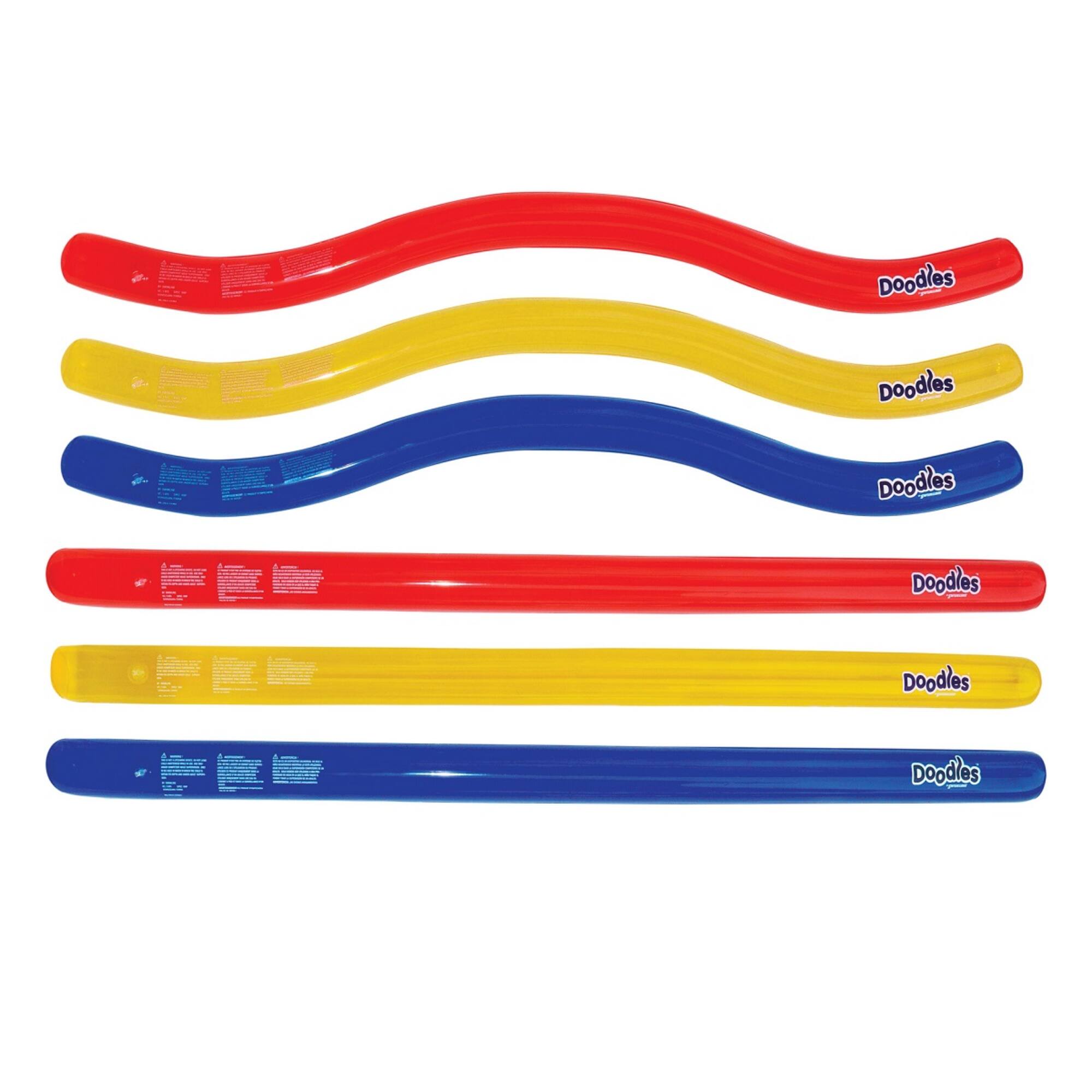 Swimline 6ft. Inflatable Swimming Pool Doodles, 6ct.